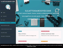 Tablet Screenshot of ilgattohanuovecode.it